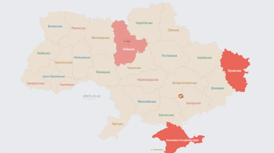 У Києві було чути вибухи перед повітряною тривогою