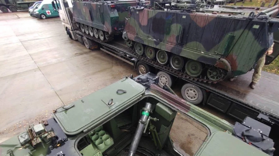 Ukraine receives 12 more M113 armoured combat vehicles from Lithuania