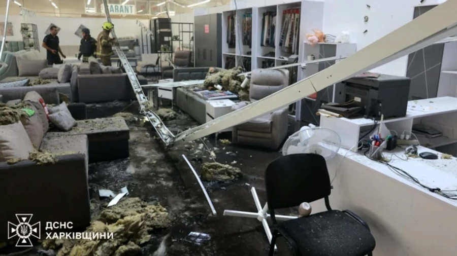 Russian drone attacks store in Kharkiv, injuring 6, including 17-year-old girl