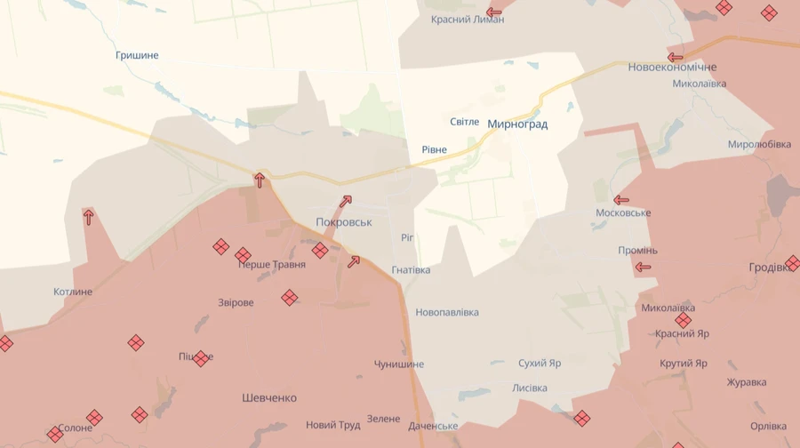 У Покровську зростає кількість стрілкових боїв, ворог збільшив спроби просочитися в Мирноград – 7 корпус ДШВ
