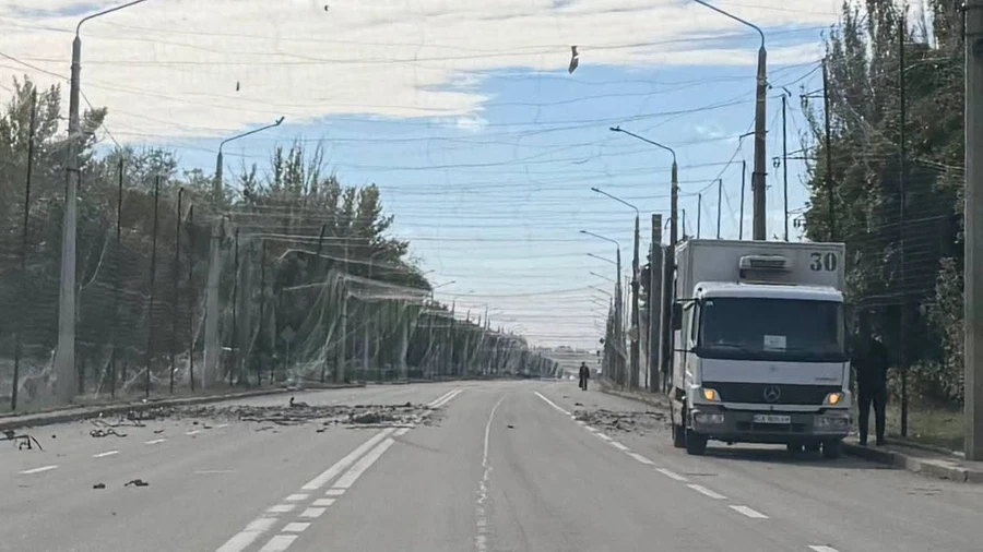 Russian FPV drone attacks lorry in Kramatorsk, killing driver
