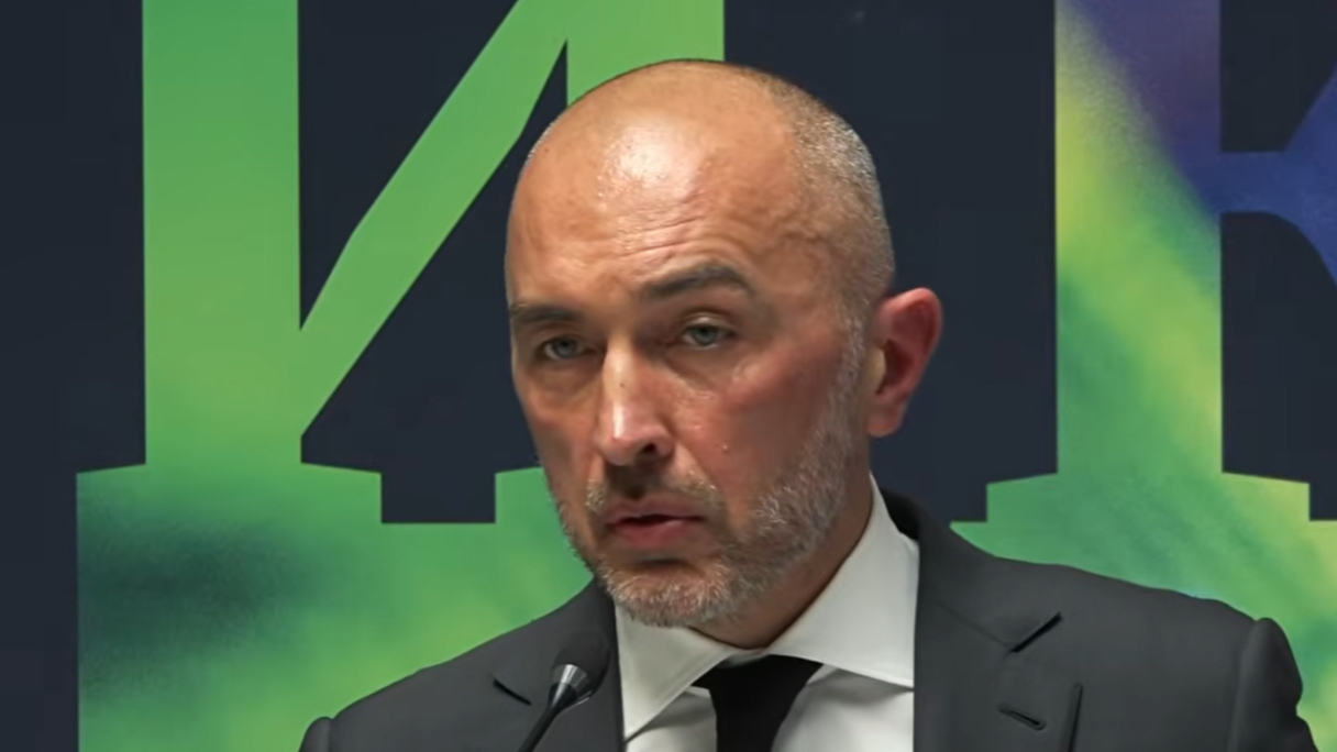 Searches underway at premises linked to Ukrainian National Bank's governor, sources say