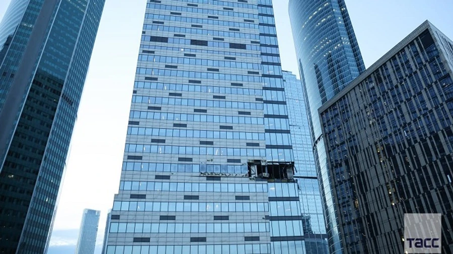 Минобороны РФ заявило об атаке Москвы тремя дронами