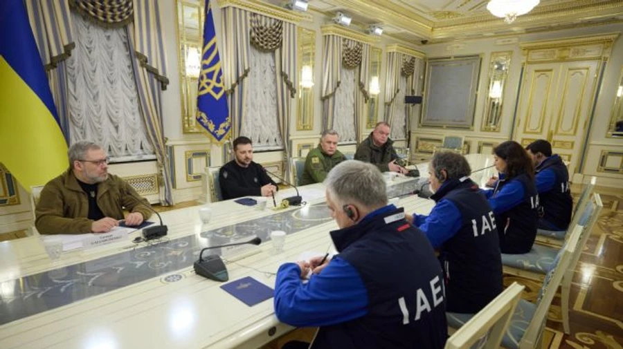 Zelenskyy and Grossi discussed strengthening nuclear infrastructure security