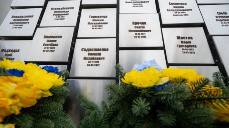 Zelenskyy and foreign officials commemorate victims on third anniversary of Bucha's liberation – photos