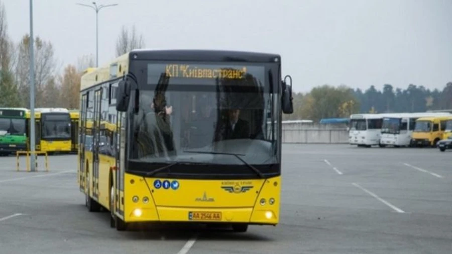 В киевских автобусах будут измерять температуру воздуха