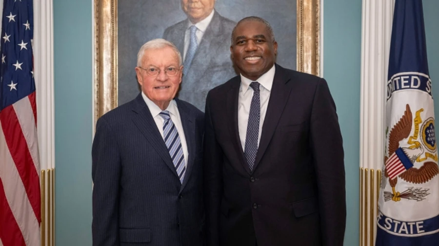 Trump's special envoy Kellogg meets UK Foreign Secretary Lammy to discuss increase in defence spending and peace in Europe