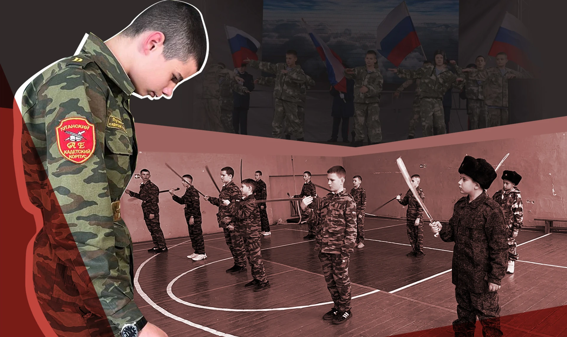 Now they are fighting against Ukraine: how children in occupied Luhansk are being trained to serve in Russia's armed forces