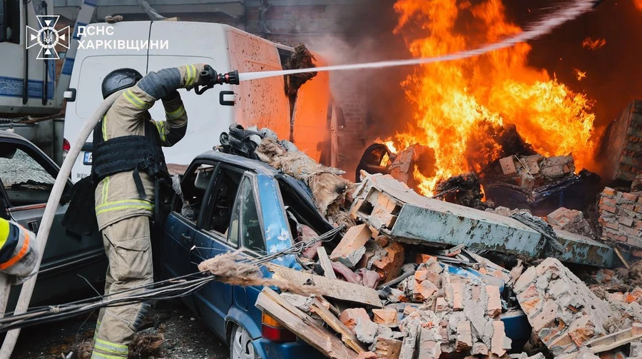 Russians attack Kharkiv with guided aerial bombs: 6 injured