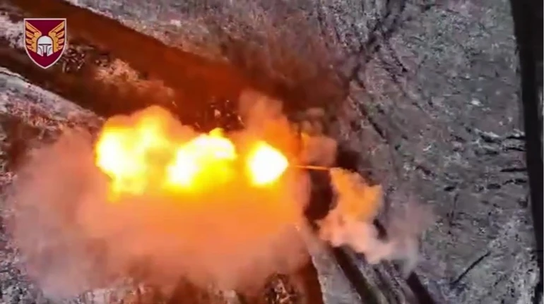 Десантники показали, как разгромили бронеколонну оккупантов на Покровском направлении