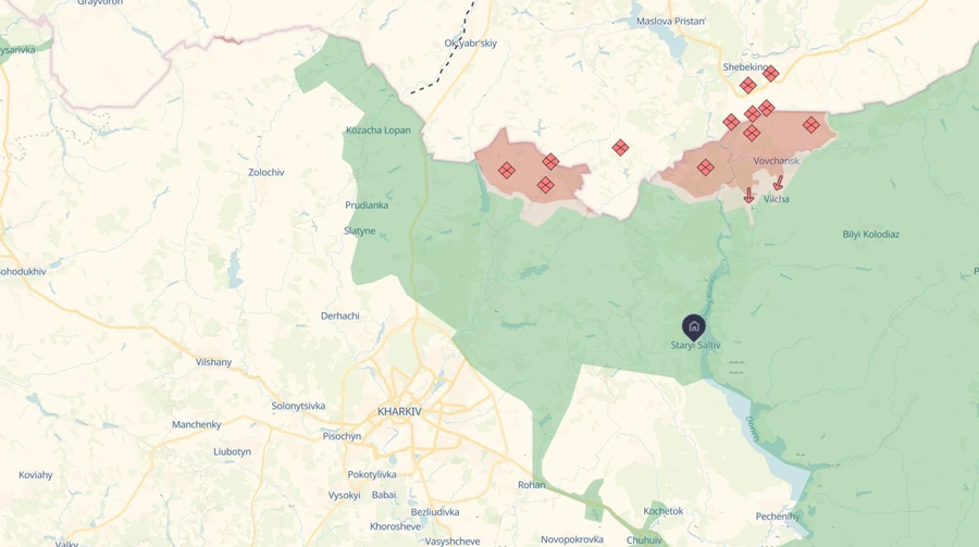Families with children being forcibly evacuated from seven villages 50 km from Kharkiv