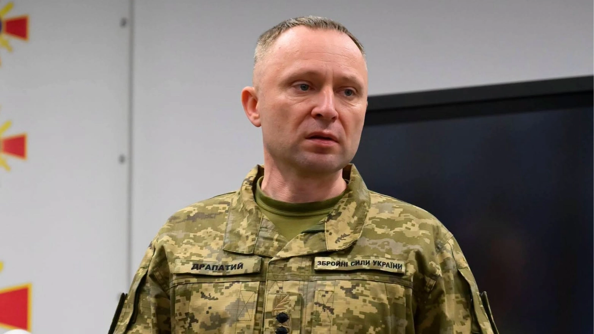 Photo: Українська правда Mykhailo Drapatyi directs 7th Air Assault Corps to Zaporizhzhia region