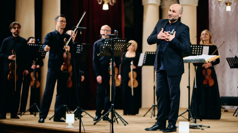 Музыка должна давать надежду: дирижер Михеил Менабде на киевском концерте