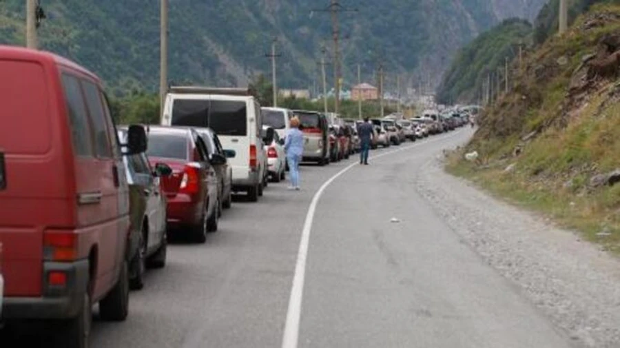 Россияне развернут мобилизационный пункт на границе с Грузией