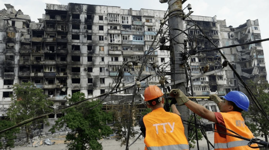 Occupation authorities entice workers from Russia to Mariupol but fail to pay their wages