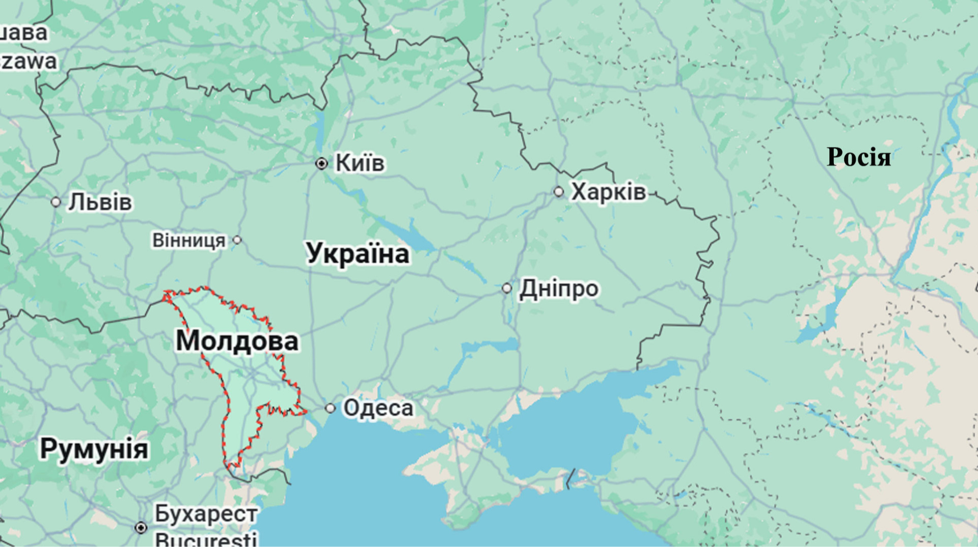 Росія хоче захопити південь України, щоб зробити з Молдови плацдарм для тиску на Європу – ЗМІ
