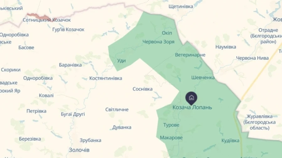 Woman killed in Russian attack on Kozacha Lopan