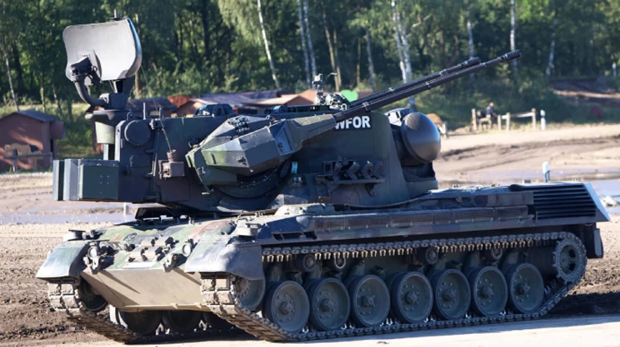 Повітряні сили показали німецький Gepard на полюванні