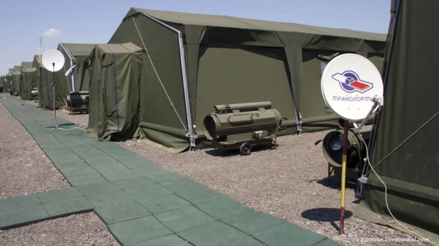 В Крыму оккупанты развернули масштабный военный лагерь