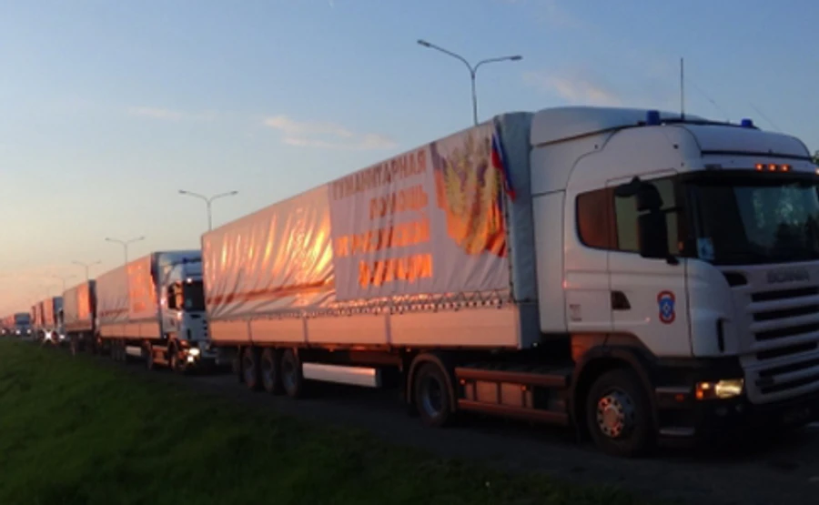 РФ відправила в ОРДЛО черговий гумконвой, наступний запланувала на червень 