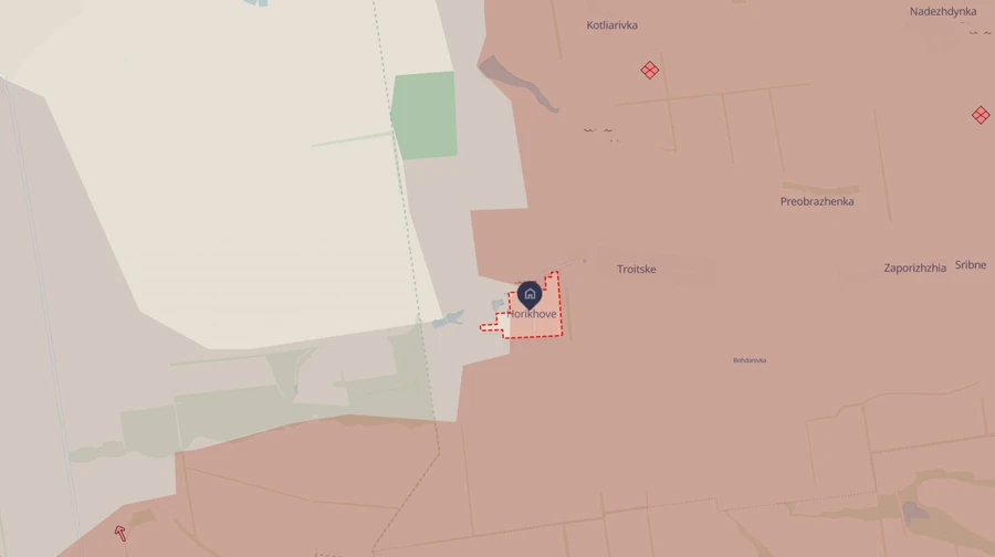 Russian forces advance near Horikhove in Donetsk Oblast – DeepState