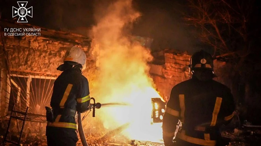 Russian attack on Odesa Oblast: people injured, fires broke out – photo