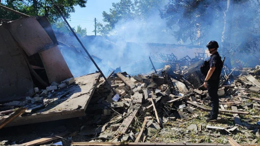 РФ атаковала ракетами, минометами и артиллерией восемь областей Украины