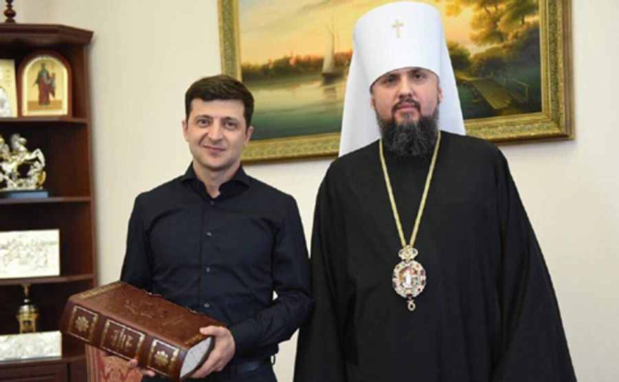 Зеленський зустрівся з Епіфанієм