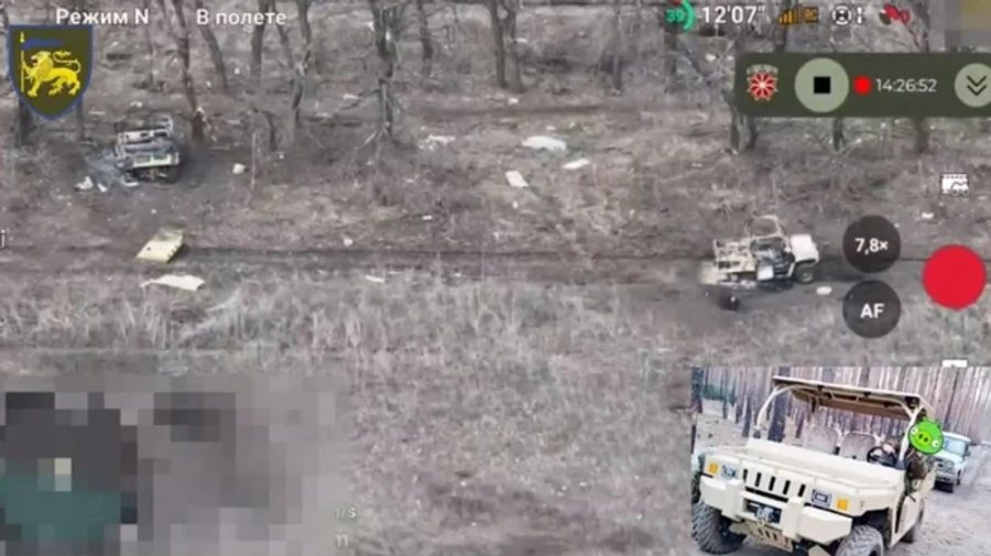 Россияне используют китайские гольф-кары для своих штурмов