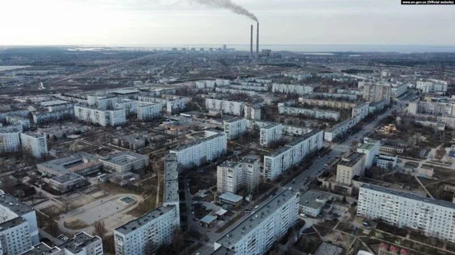 Evacuation from Enerhodar: ATMs and gas stations empty, shops and pharmacies closed