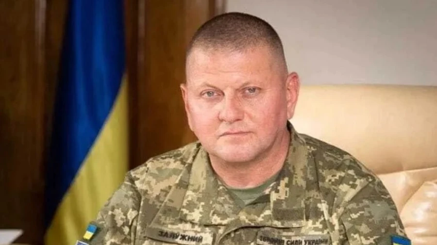 Залужный показал схему утренних ударов врага по Украине