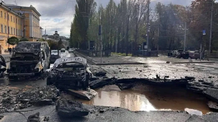 Russian mass rocket attack on 10 October: 11 dead and 87 people injured