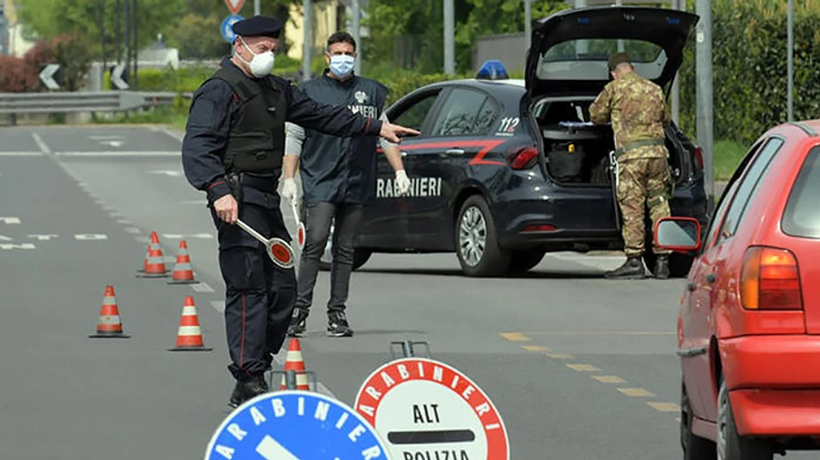 В Італії злочинність під час карантину знизилась майже на 67%
