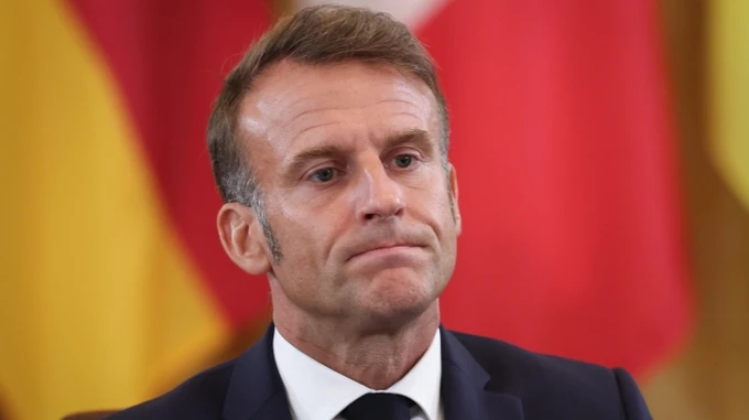 Macron compares Russia to an ogre that must keep eating to survive