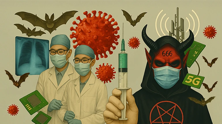 Вирус, чипы, два шприца: Как ковид сделал нас конспирологами