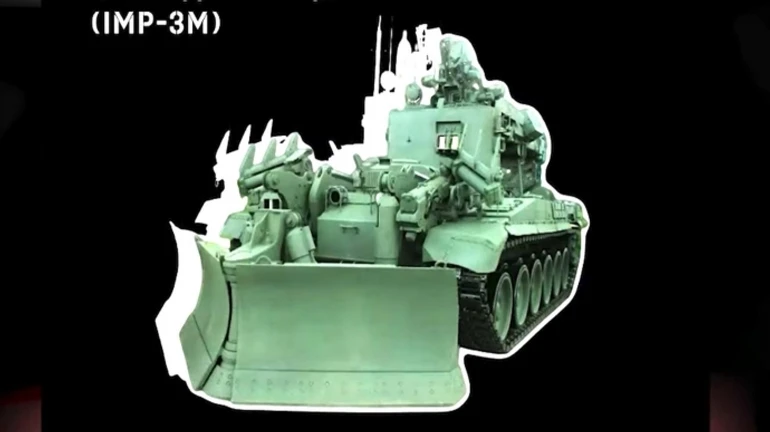 Ukrainian forces destroy Russian radiation-proof tracked terminator armoured vehicle – video