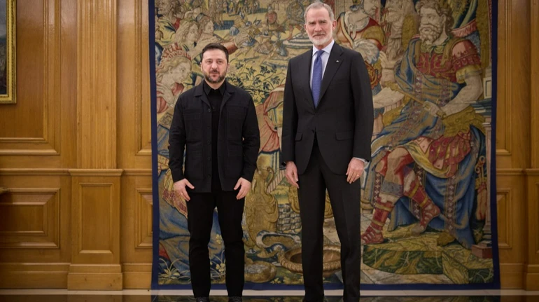 Зеленський зустрівся з іспанським королем