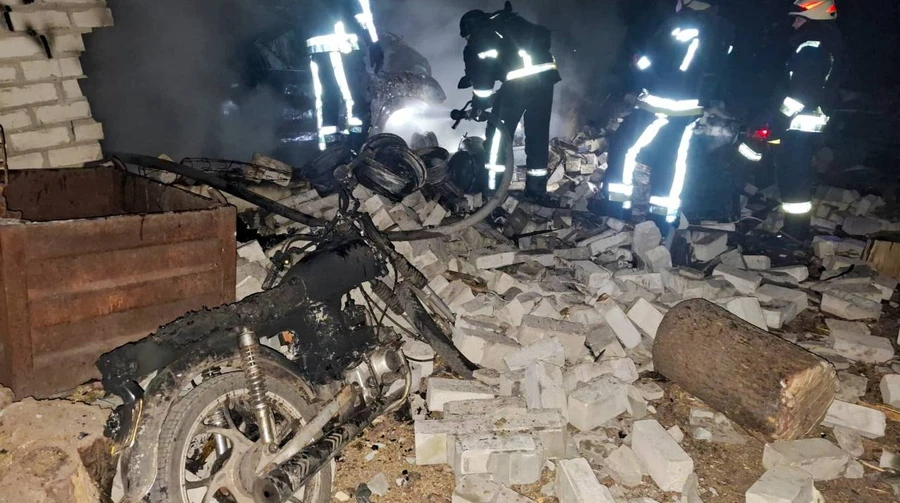 Russian morning drone strike on five districts in Kharkiv: petrol stations damaged, two injured