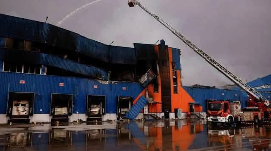 Russians destroy Ukrainian online marketplace's warehouse near Kyiv