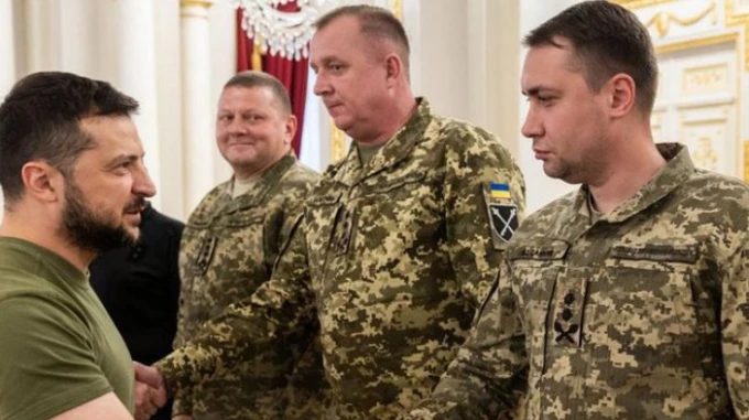У День воєнної розвідки Зеленський підвищив Буданова в званні