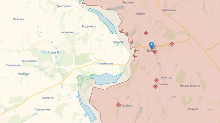 Russians deploy airborne assault troops to outskirts of Bakhmut, heavy fighting continues