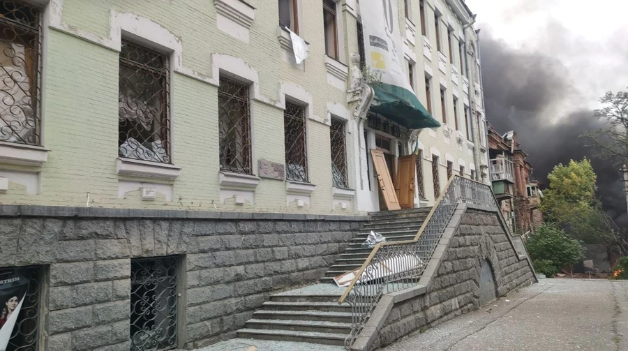 Russia damages art museum in Dnipro