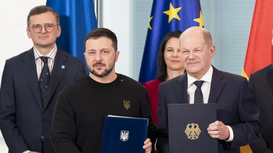 Historic step – Scholz on signing security cooperation agreement with Ukraine