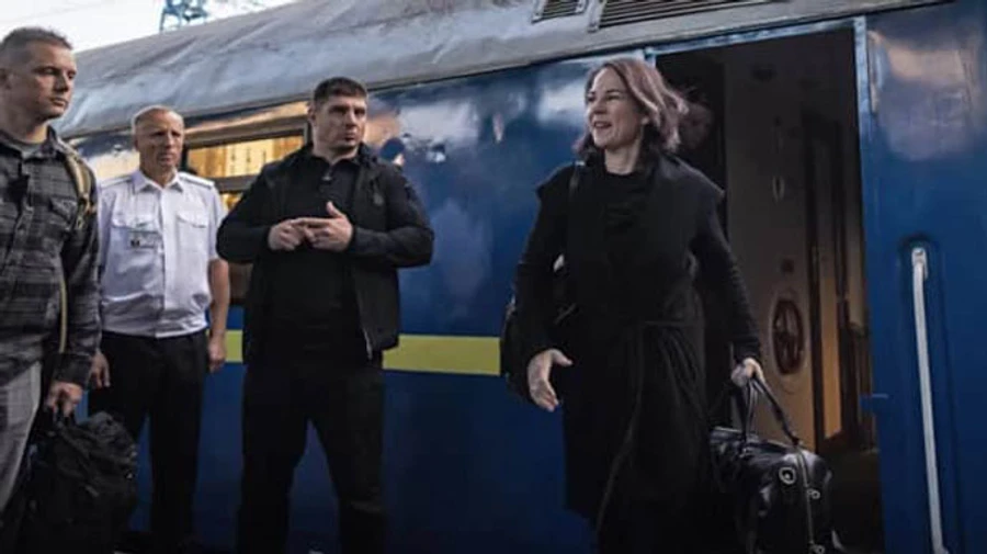 Глава МЗС Німеччини приїхала в Україну: це четвертий візит з початку повномасштабної війни
