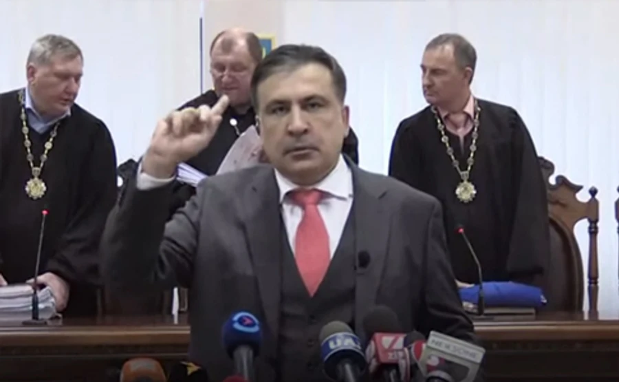 Саакашвілі відправили під нічний домашній арешт 