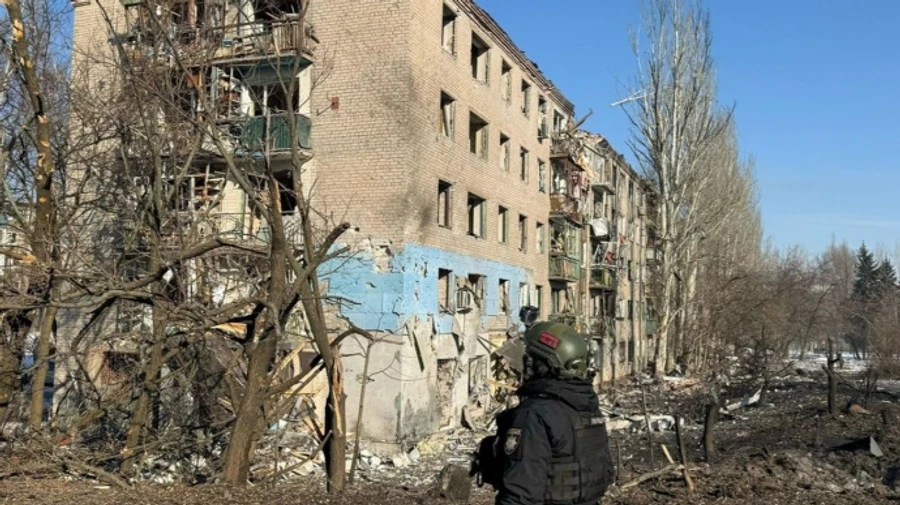 Two people killed and two injured in Russian guided aerial bomb attack on Kostiantynivka, Ukraine's Emergency Service reports – photos