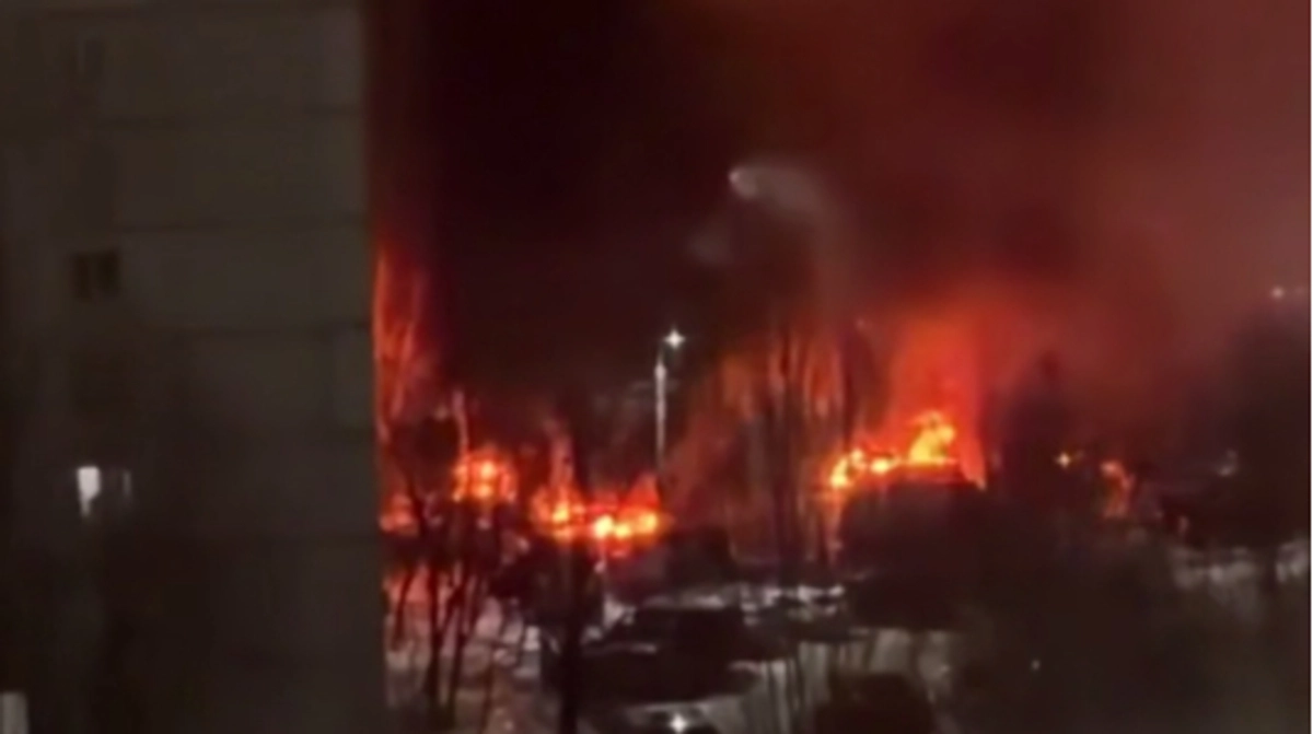 Debris from drones falls on industrial sites in Russia's Volgograd Oblast, local governor says