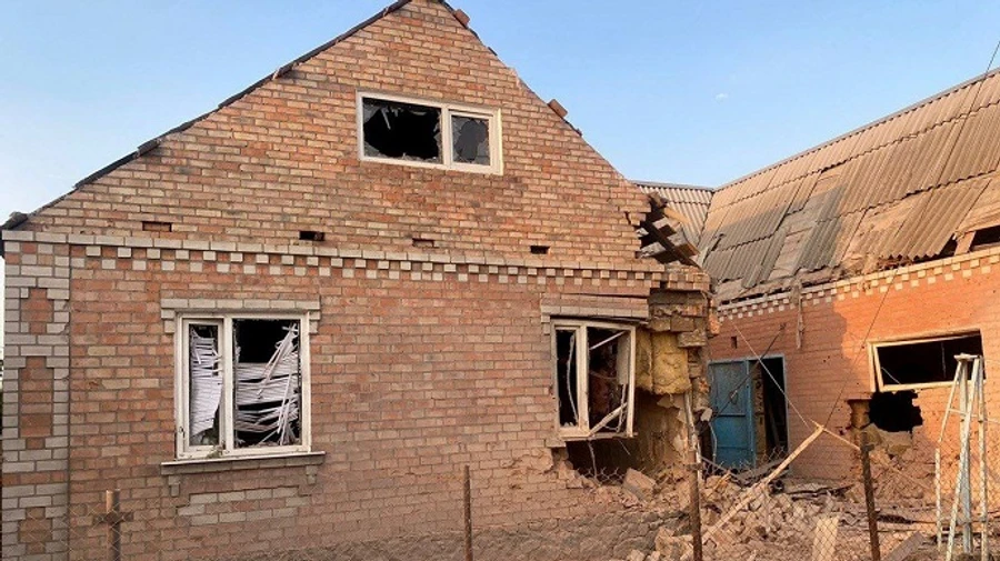 Russians strike Nikopol from heavy artillery: person injured, facilities damaged