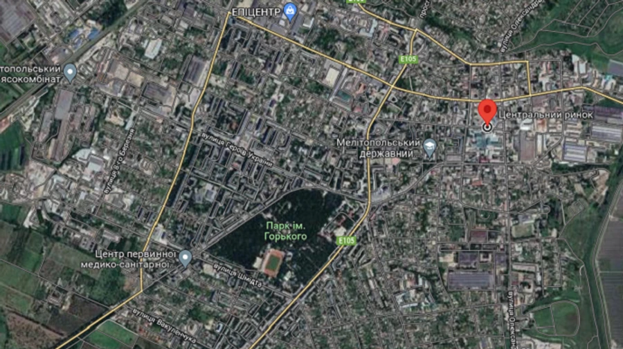 Occupiers stages false flag terrorist attack in the centre of Melitopol