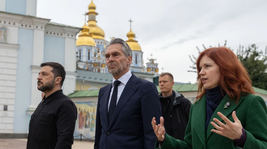 Dutch prime minister visits Kyiv